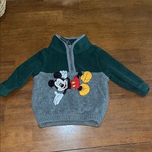 Vintage Disney store Mickey Mouse Fleece 12m